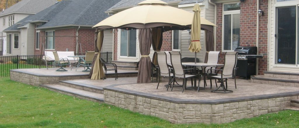 stamped concrete patio contractor